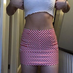 candy cane skirt